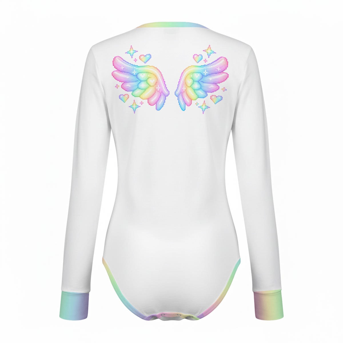 Rainbow Daddy’s Lil Angel Long Sleeve Onesie
