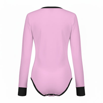 Pink Pastel Goth Long Sleeve Onesie