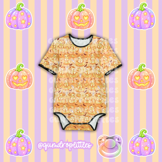 ABDL Cow Pumpkin Onesie