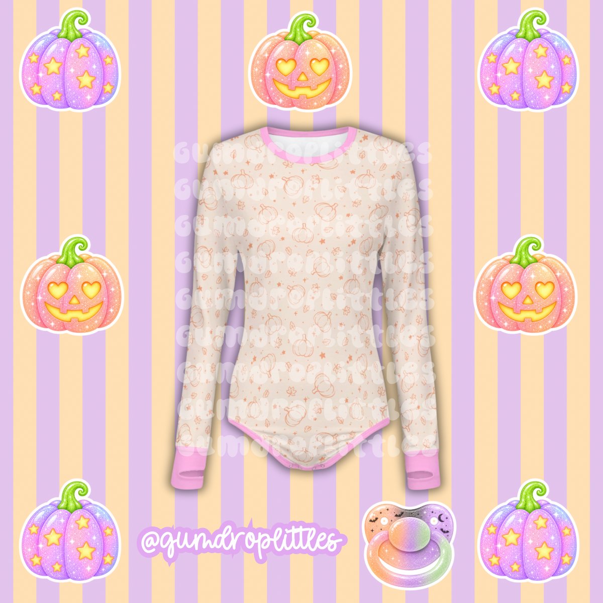 ABDL Pumpkin Onesie